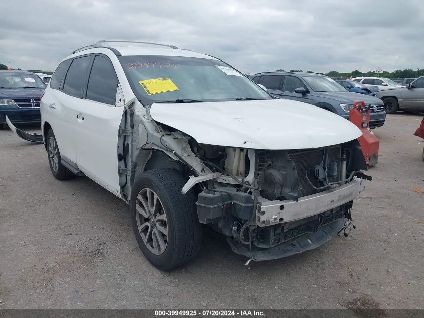 2013 Nissan Pathfinder Sl VIN: 5N1AR2MN7DC676652 Lot: 39949925