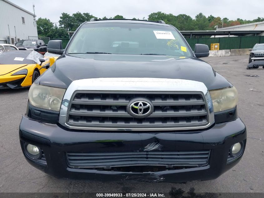 5TDBY64A08S018398 2008 Toyota Sequoia Sr5 5.7L V8