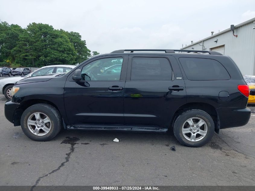 5TDBY64A08S018398 2008 Toyota Sequoia Sr5 5.7L V8