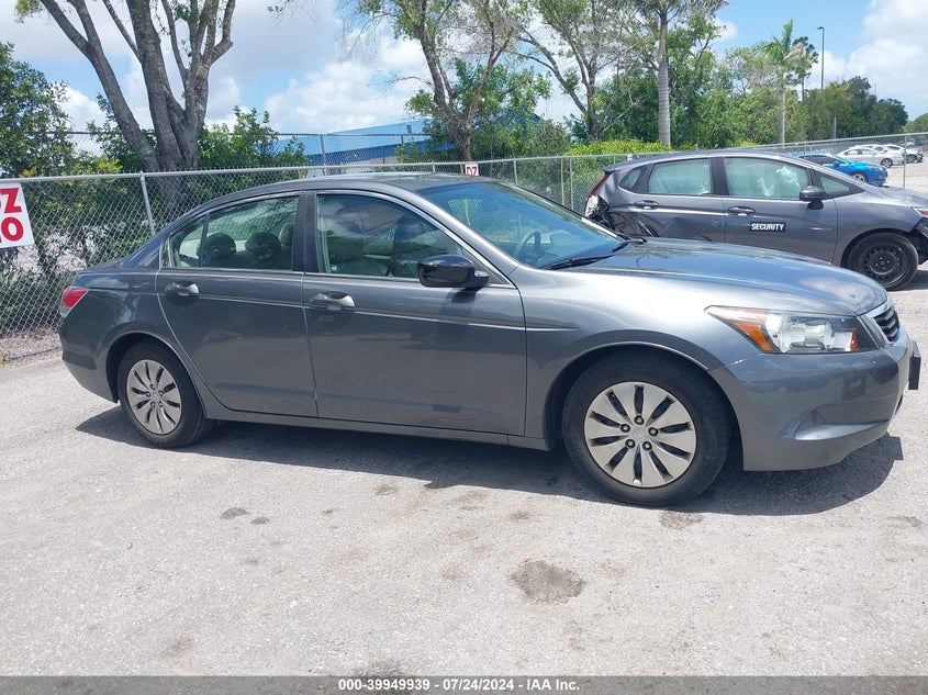 2009 Honda Accord 2.4 Lx VIN: 1HGCP26329A168558 Lot: 39949939