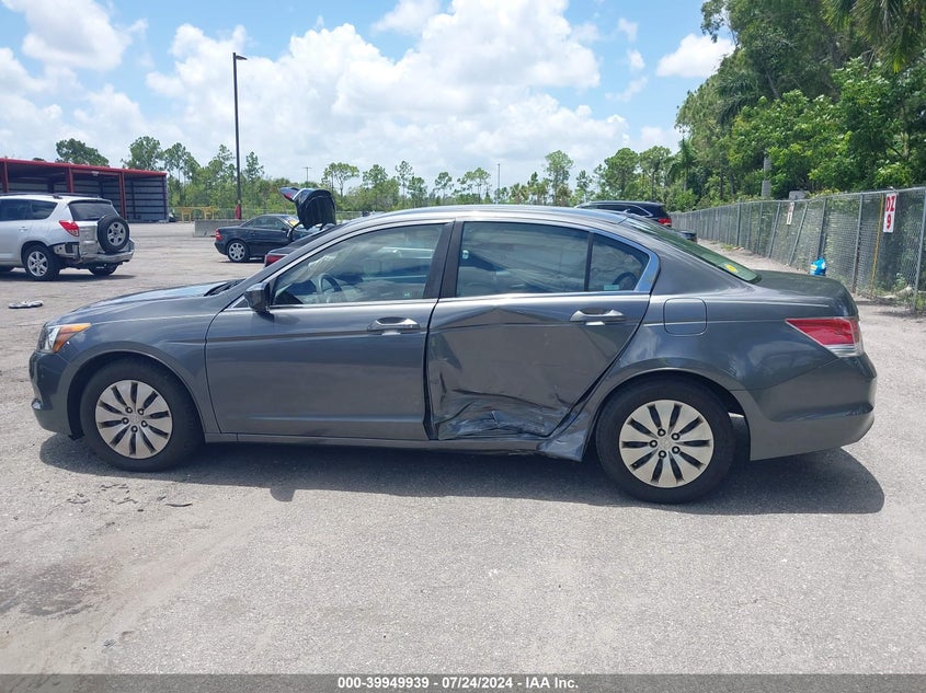 2009 Honda Accord 2.4 Lx VIN: 1HGCP26329A168558 Lot: 39949939