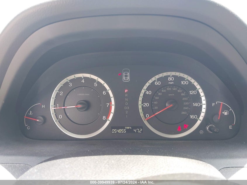 2009 Honda Accord 2.4 Lx VIN: 1HGCP26329A168558 Lot: 39949939