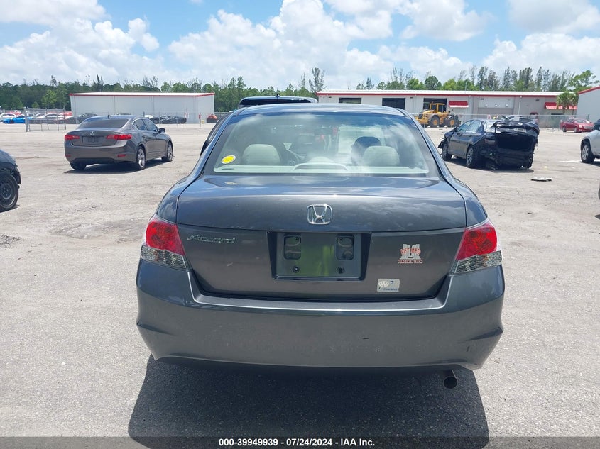 2009 Honda Accord 2.4 Lx VIN: 1HGCP26329A168558 Lot: 39949939
