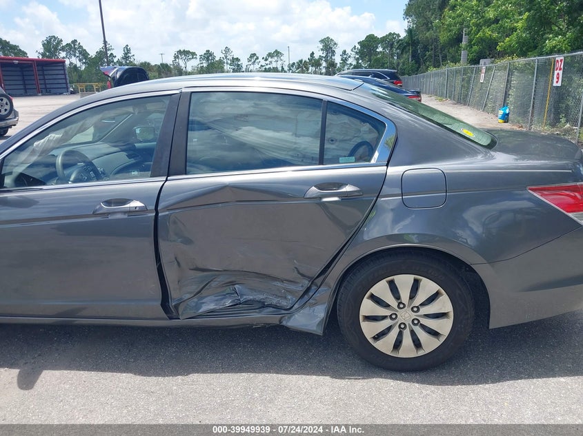 2009 Honda Accord 2.4 Lx VIN: 1HGCP26329A168558 Lot: 39949939