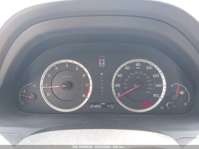 2009 Honda Accord 2.4 Lx VIN: 1HGCP26329A168558 Lot: 39949939