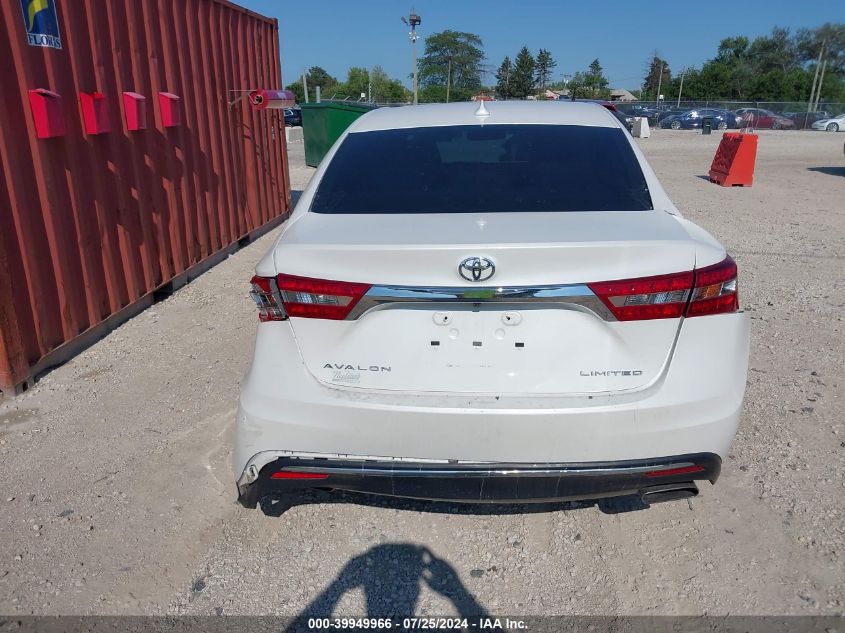 2017 Toyota Avalon Limited VIN: 4T1BK1EBXHU264376 Lot: 39949966