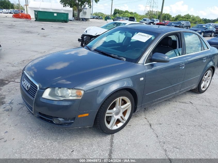 WAUAF78E25A527435 | 2005 AUDI A4