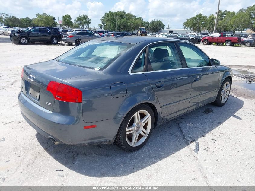 WAUAF78E25A527435 | 2005 AUDI A4