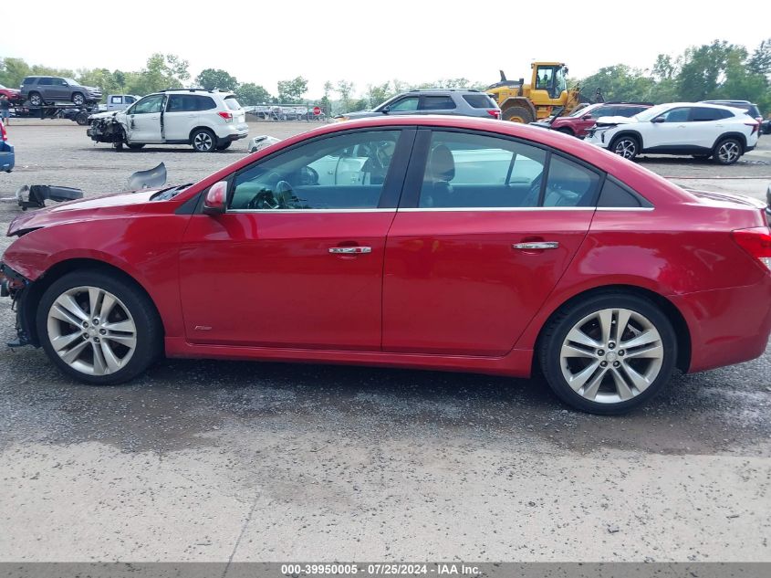 2012 Chevrolet Cruze Ltz VIN: 1G1PH5SC5C7394644 Lot: 39950005
