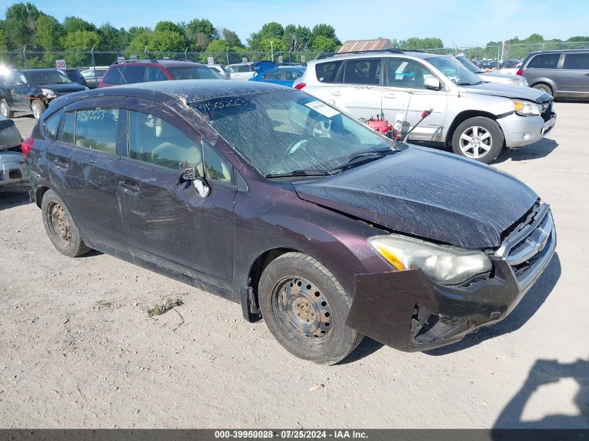 VIN JF1GPAA64D2217733 2013 Subaru Impreza, 2.0I no.1