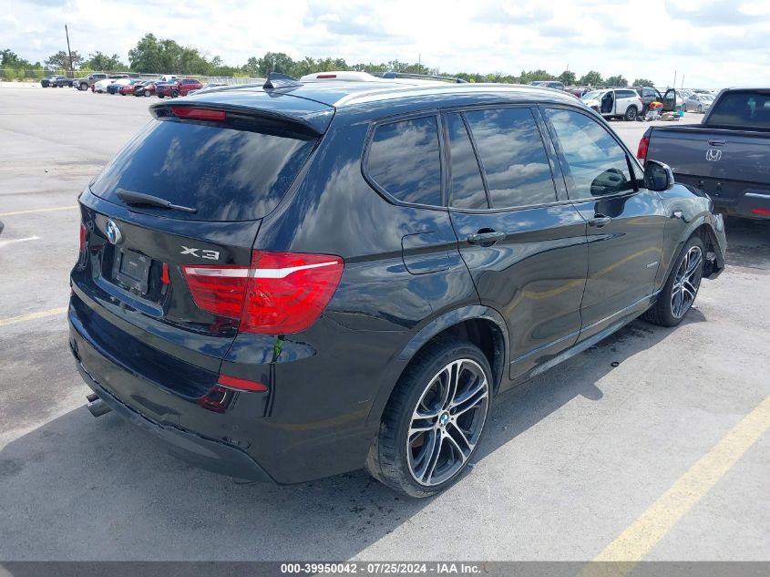 2017 BMW X3 SDRIVE28I - 5UXWZ7C33H0V94625