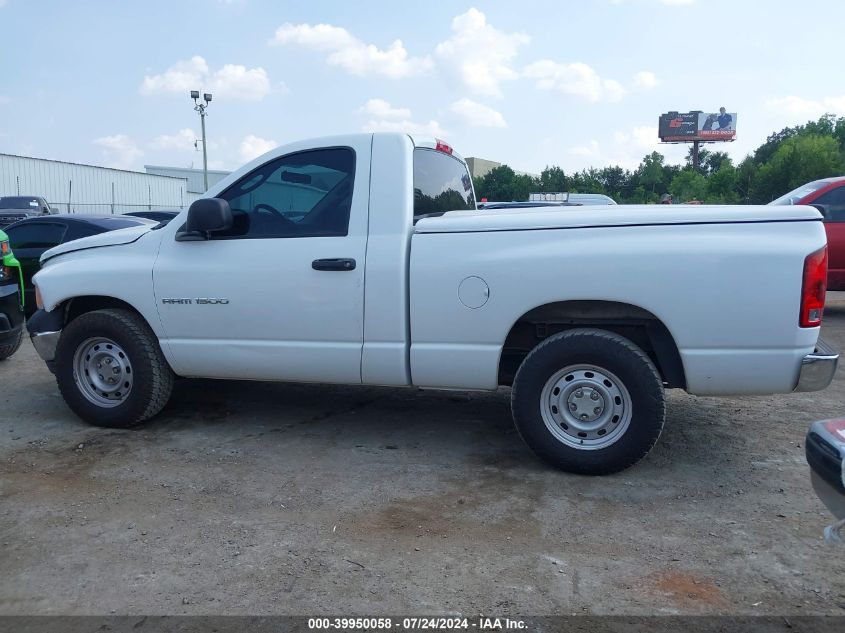 2005 Dodge Ram 1500 St VIN: 1D7HA16K75J604506 Lot: 39950058