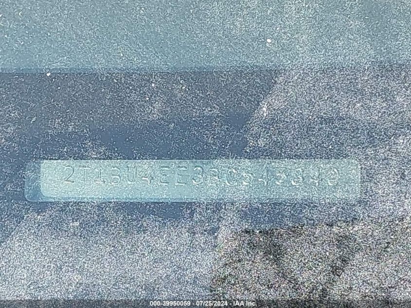 2011 Toyota Corolla Le VIN: 2T1BU4EE3BC545840 Lot: 39950059