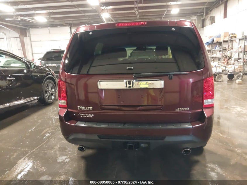 2015 HONDA PILOT EX-L - 5FNYF4H58FB069960