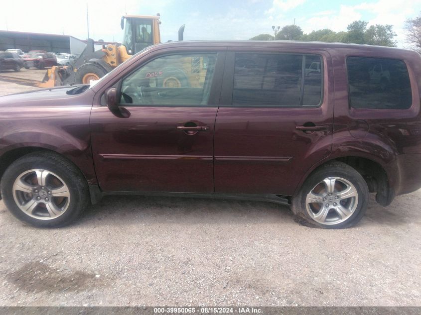 2015 Honda Pilot Ex-L VIN: 5FNYF4H58FB069960 Lot: 39950065