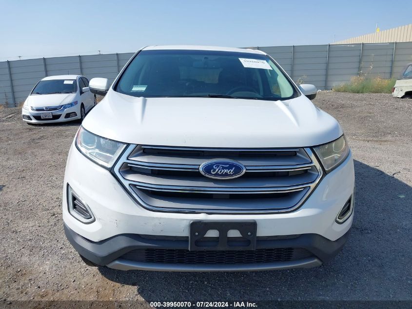 2018 Ford Edge Sel VIN: 2FMPK3J90JBC44640 Lot: 39950070