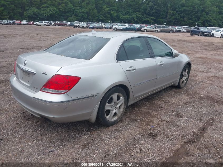 2005 Acura Rl 3.5 VIN: JH4KB16505C016098 Lot: 39950071