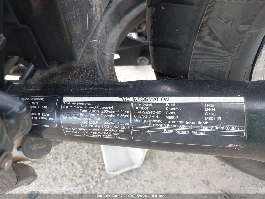 2009 HONDA VT750 C - JH2RC50099K501358