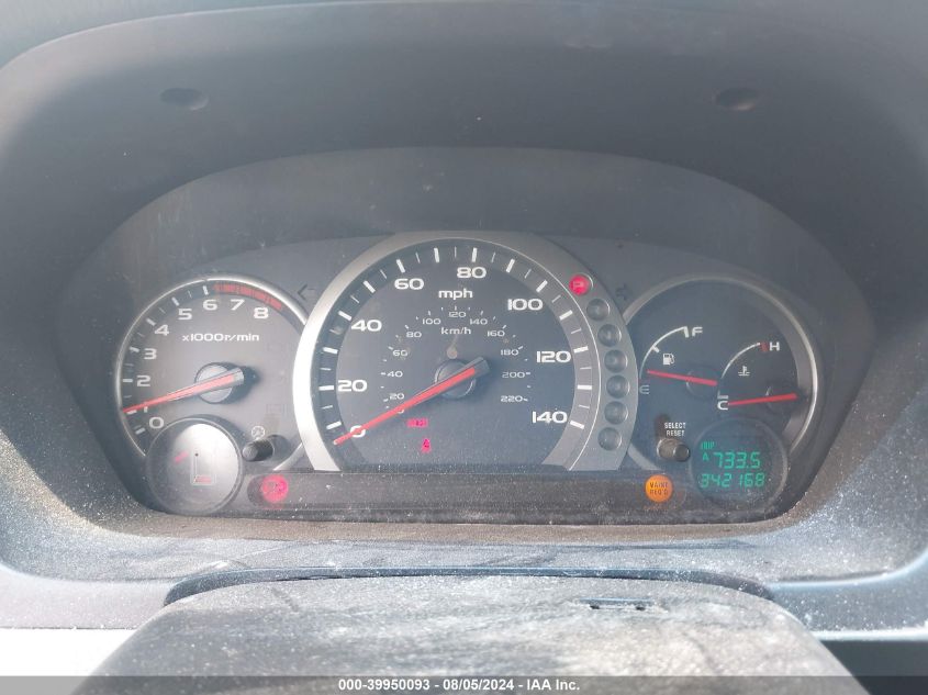 2005 Honda Pilot Ex VIN: 5FNYF184X5B017802 Lot: 39950093