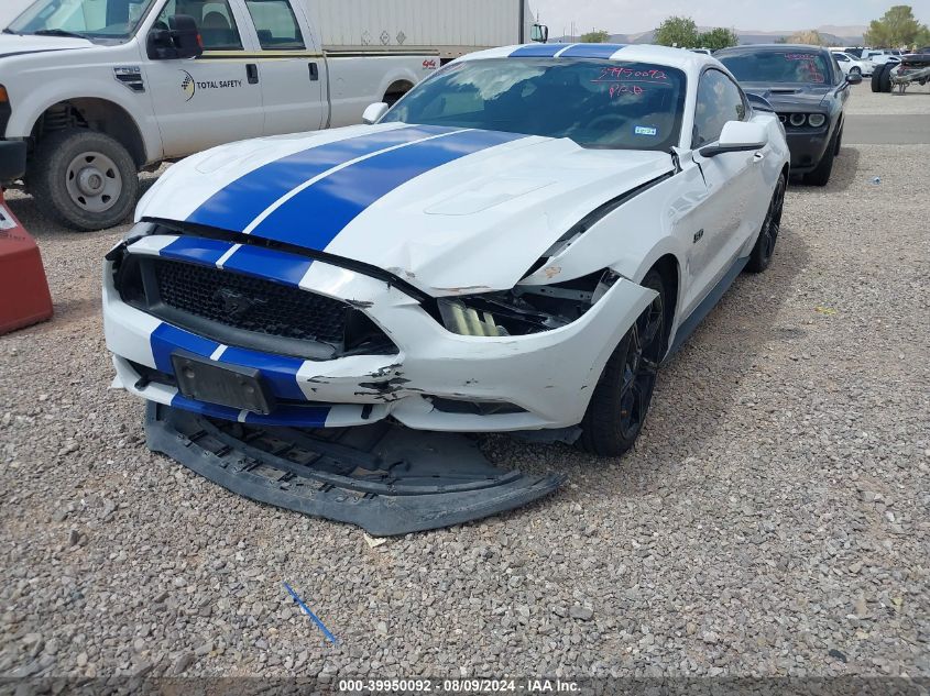 2017 Ford Mustang Gt VIN: 1FA6P8CF2H5291075 Lot: 39950092