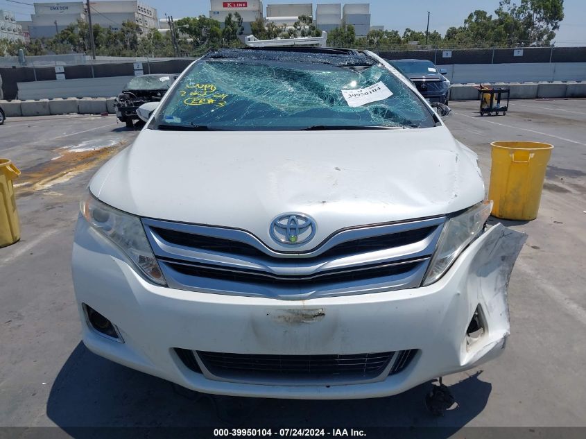 2013 Toyota Venza Le V6/Limited V6/Xle V6 VIN: 4T3ZK3BB6DU060190 Lot: 39950104