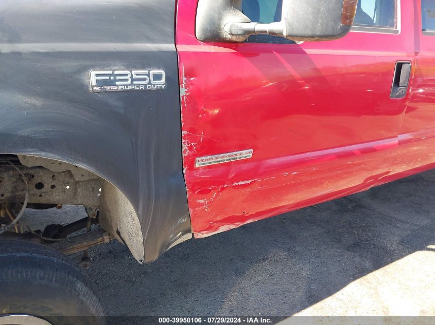 2003 Ford F-350 Lariat/Xl/Xlt VIN: 1FTSW31P43EB35655 Lot: 39950106