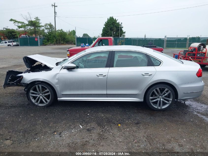 2016 Volkswagen Passat 1.8T R-Line W/Comfort Pkg VIN: 1VWAT7A31GC058119 Lot: 39950116