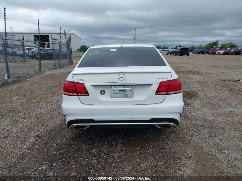 2015 Mercedes-Benz E 350 4Matic VIN: WDDHF8JB1FB130601 Lot: 39950142