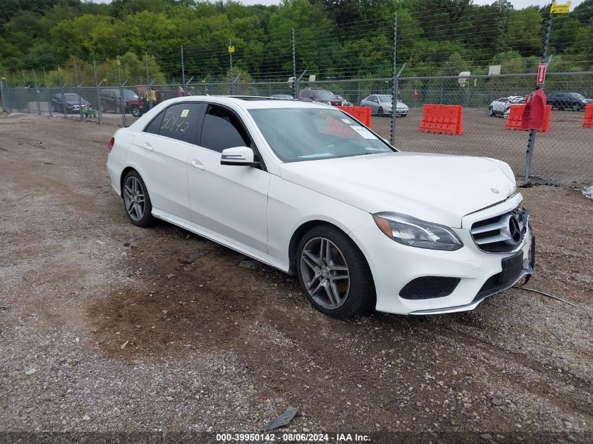 WDDHF8JB1FB130601 2015 MERCEDES-BENZ E CLASS - Image 1