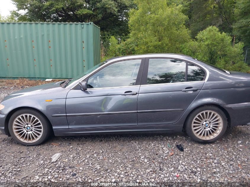 2003 BMW 330I VIN: WBAEV53493KM31168 Lot: 39950154