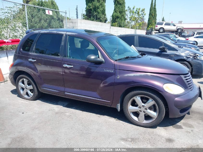 2005 Chrysler Pt Cruiser Gt VIN: 3C8FY78G25T642841 Lot: 39950166