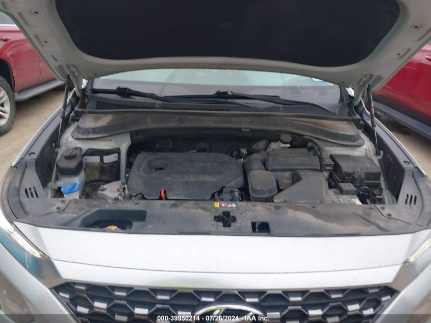 2020 Hyundai Santa Fe Sel VIN: 5NMS33AD6LH166093 Lot: 39950214