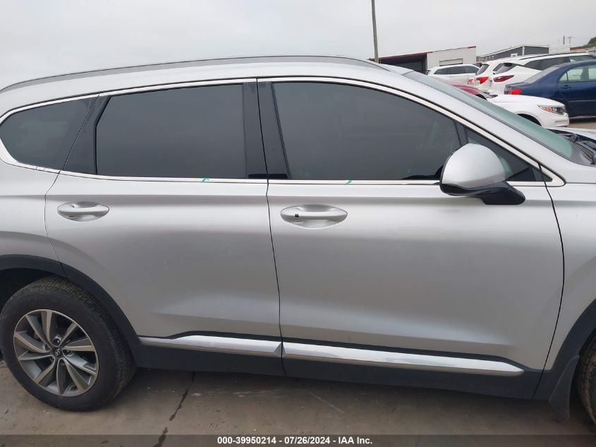 2020 Hyundai Santa Fe Sel VIN: 5NMS33AD6LH166093 Lot: 39950214