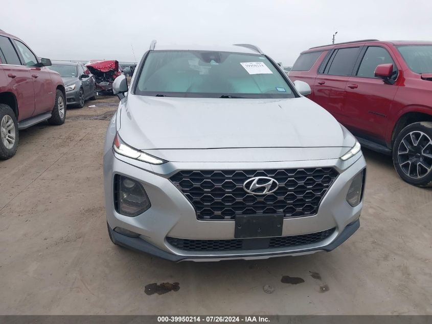 2020 Hyundai Santa Fe Sel VIN: 5NMS33AD6LH166093 Lot: 39950214