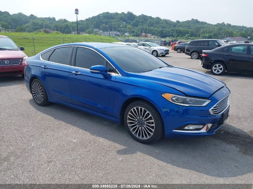 2017 FORD FUSION TITANIUM - 3FA6P0K92HR354010