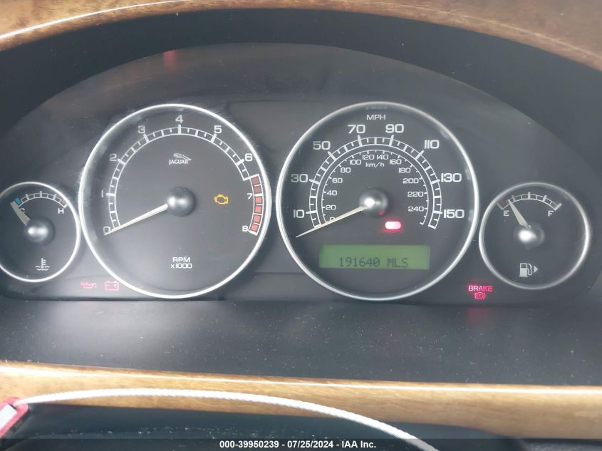 2004 Jaguar X-Type 3.0 VIN: SAJEA51C24WD90132 Lot: 39950239