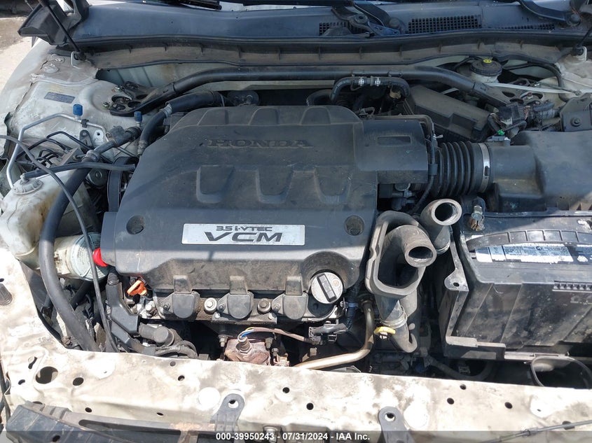 2010 Honda Accord Crosstour Ex-L VIN: 5J6TF2H55AL003543 Lot: 39950243