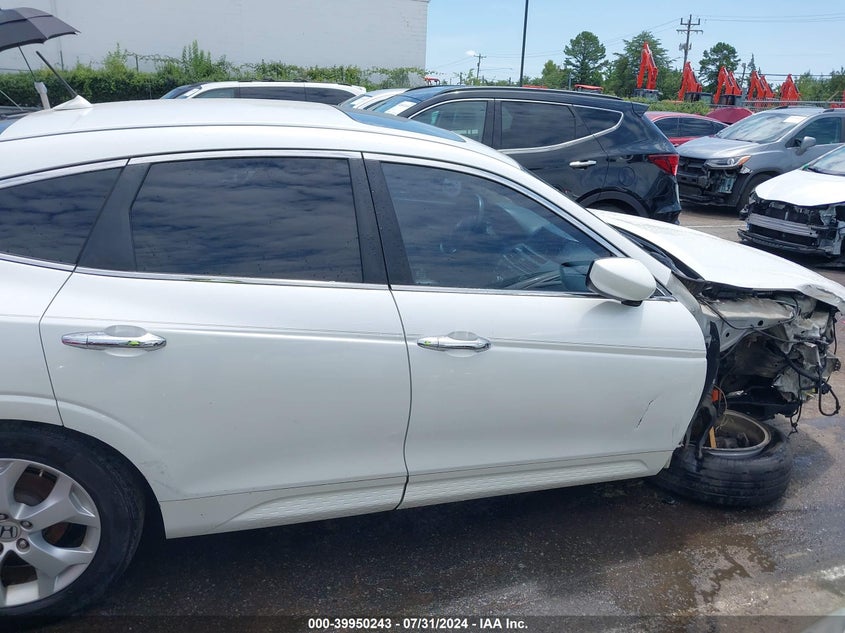 2010 Honda Accord Crosstour Ex-L VIN: 5J6TF2H55AL003543 Lot: 39950243