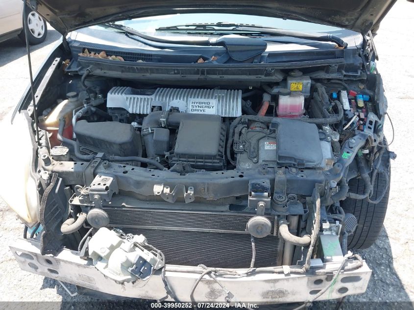 2012 Toyota Prius Five/Four/One/Three/Two VIN: JTDKN3DU9C0334279 Lot: 39950252