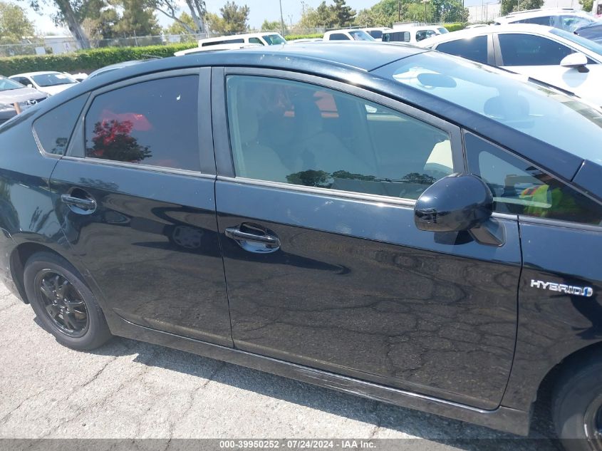 2012 Toyota Prius Five/Four/One/Three/Two VIN: JTDKN3DU9C0334279 Lot: 39950252