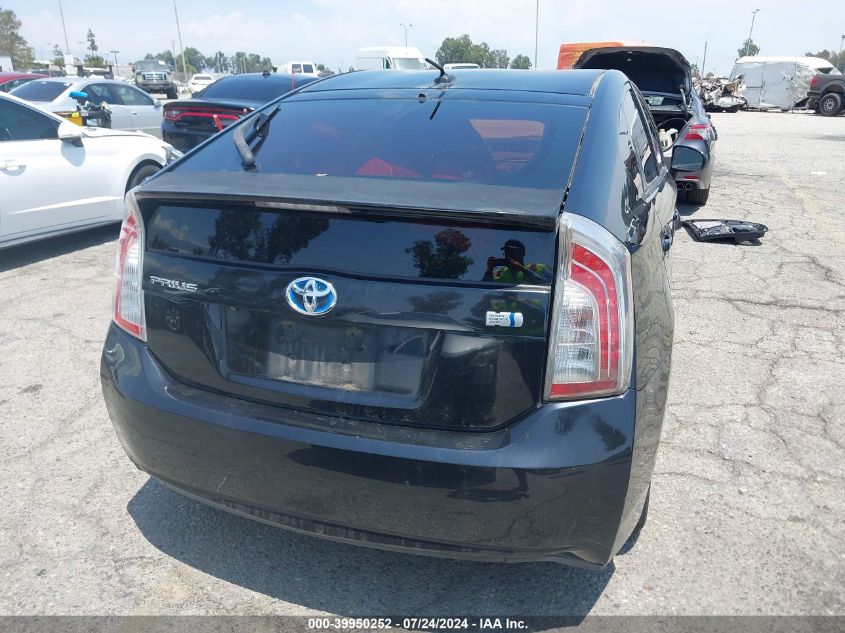 2012 Toyota Prius Five/Four/One/Three/Two VIN: JTDKN3DU9C0334279 Lot: 39950252
