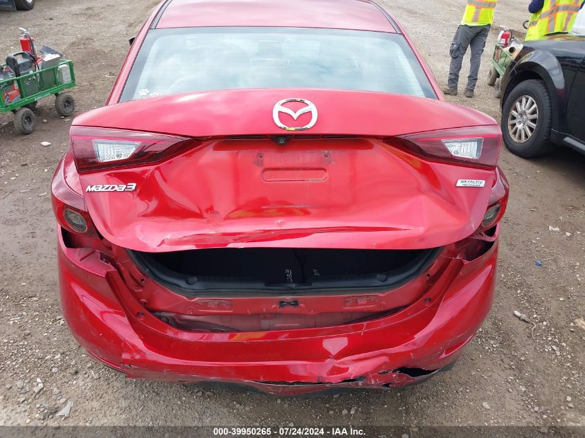 2016 Mazda Mazda3 I Sport VIN: JM1BM1T77G1339662 Lot: 39950265