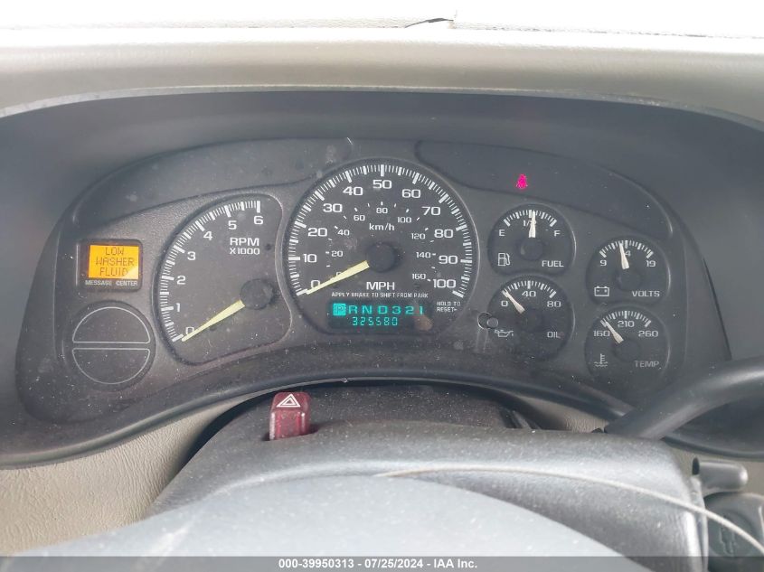 2000 Chevrolet Silverado 1500 Ls VIN: 2GCEC19TXY1364233 Lot: 39950313