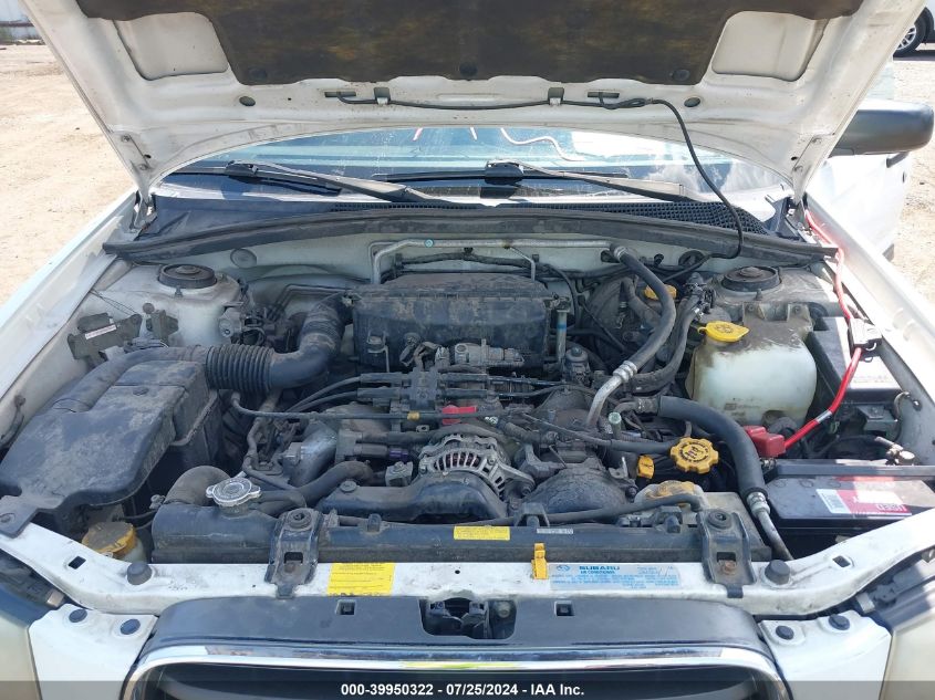 2004 Subaru Forester 2.5X VIN: JF1SG63664H709147 Lot: 39950322