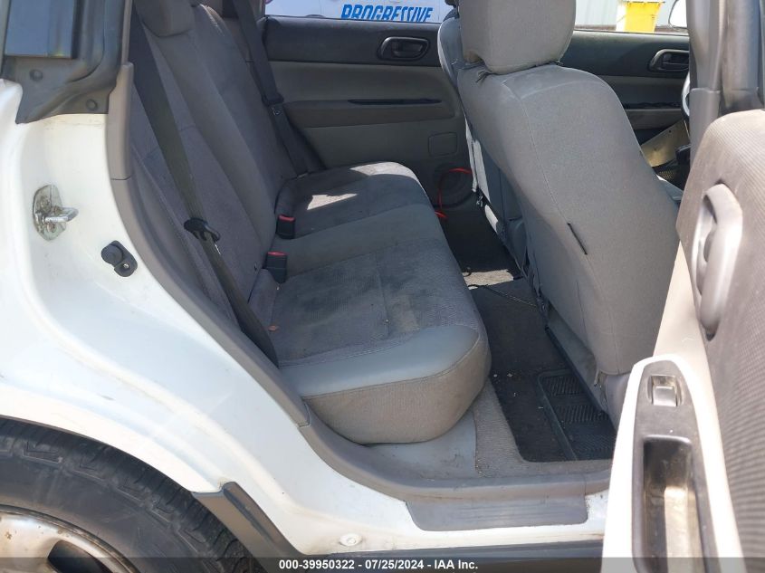 2004 Subaru Forester 2.5X VIN: JF1SG63664H709147 Lot: 39950322