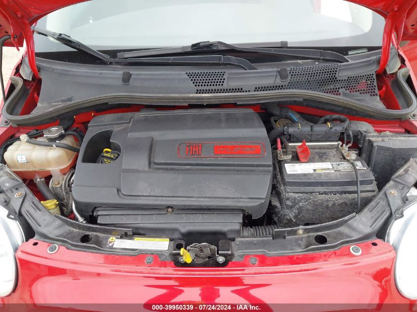 2012 Fiat 500C Pop VIN: 3C3CFFDRXCT145131 Lot: 39950339