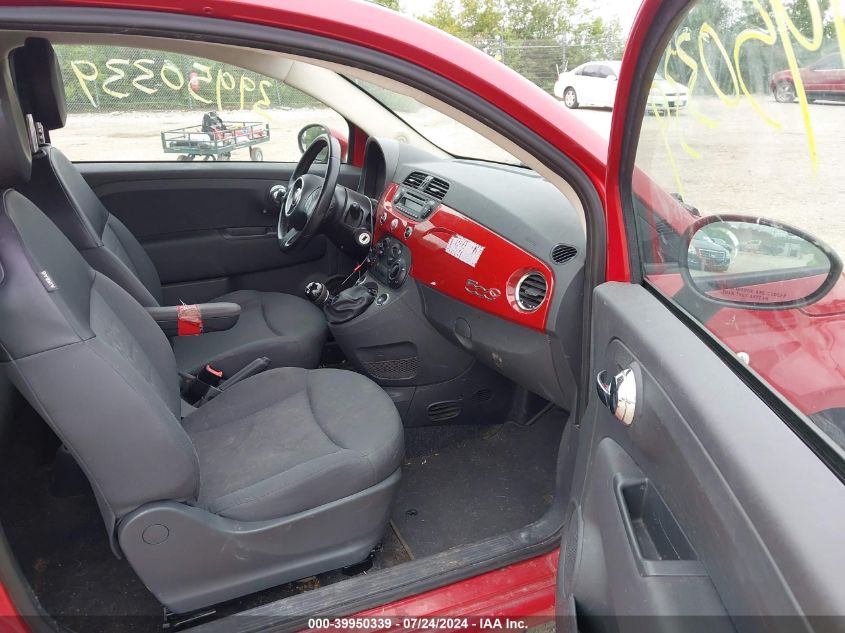 2012 Fiat 500C Pop VIN: 3C3CFFDRXCT145131 Lot: 39950339