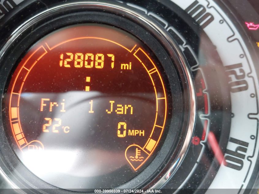 2012 Fiat 500C Pop VIN: 3C3CFFDRXCT145131 Lot: 39950339