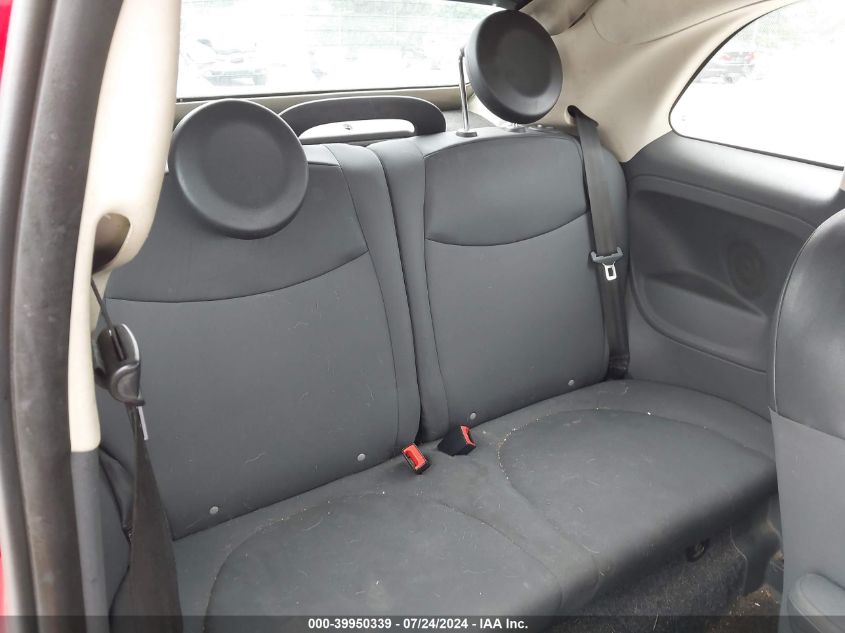 2012 Fiat 500C Pop VIN: 3C3CFFDRXCT145131 Lot: 39950339