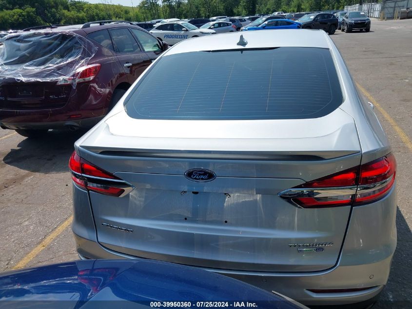2019 Ford Fusion Titanium VIN: 3FA6P0D95KR154565 Lot: 39950360